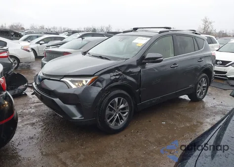 2017 Toyota Rav4 Hybrid Le Plus из США, поврежденный, VIN JTMRJREV2HD094237